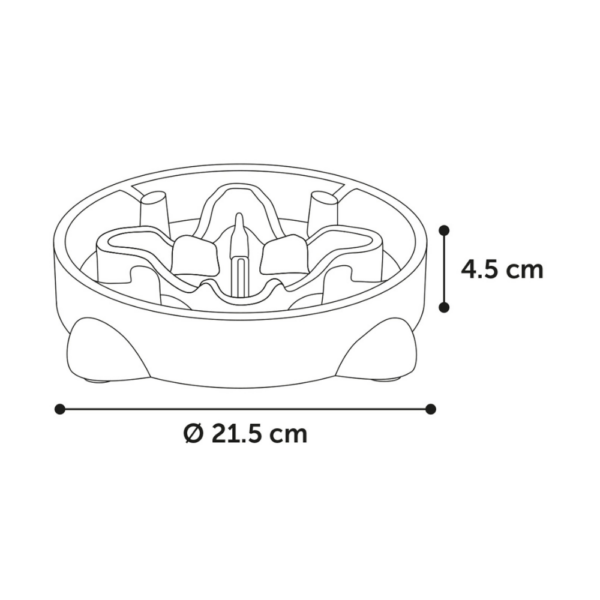 Slowfeeder Beno 800 ml. - Image 2