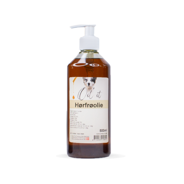 Oil’it Hørfrøolie 500ml