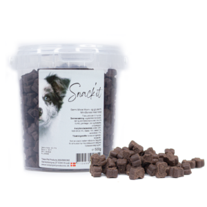Snack'it Semi-Moist Mini Bones m. Vildt 500g