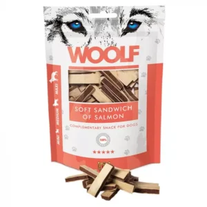 WOOLF Soft Sandwich Laks. hundegodbidder