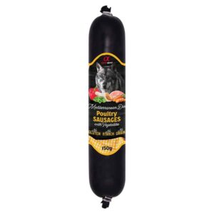 AlphaSpirit Mediterranean Poultry Sausage with Vegs 150 g
