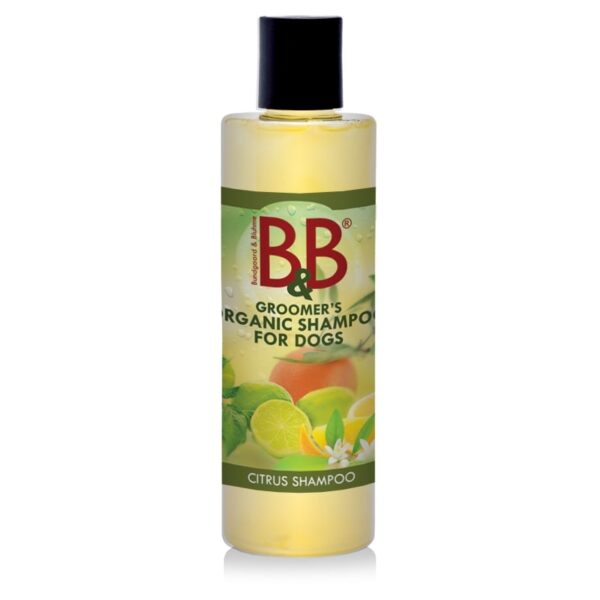 Citrus Økologisk Hundeshampoo Hundefrisørens egen økologiske shampoo med citrus. Citrus indeholder store mængder c vitamin