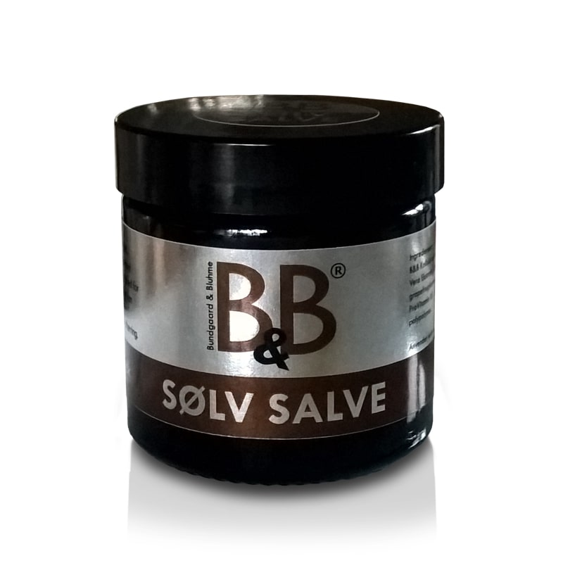 B&B sølv salve. Dansk produceret produkt. God til hunde med sår og rifter. Allergivenlig