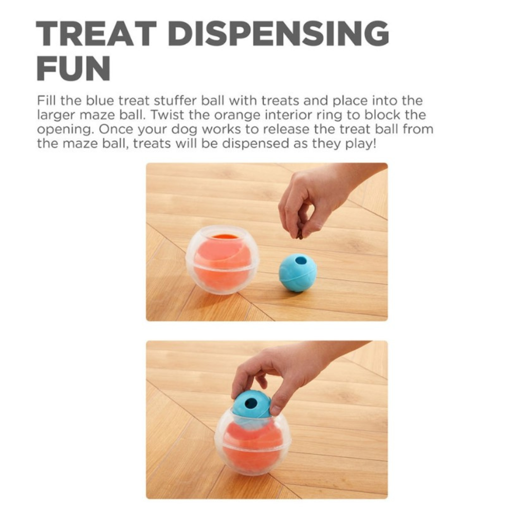 Outward Hound Topsy Treat Ball - Nina Ottosson Aktivitetsbold