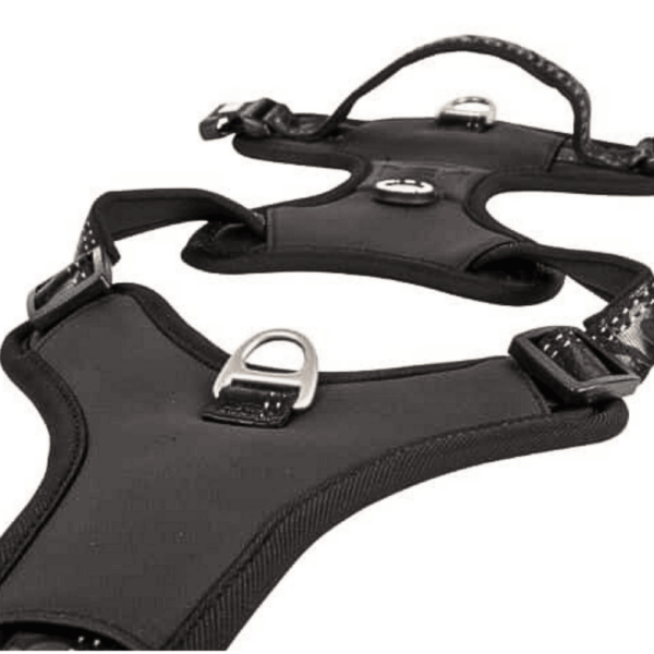 Max & Molly Matrix 2.0 Neopren Hundesele Med QR Hundetegn - Stone Farve