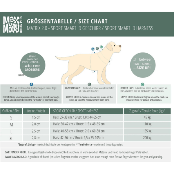 Max & Molly Matrix 2.0 Neopren Hundesele Med QR Hundetegn - Stone Farve