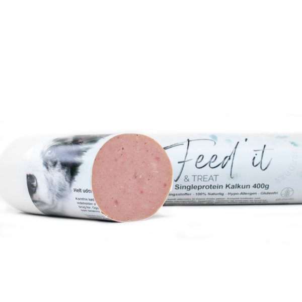 Feed'it & Treat Singleprotein Kalkun 400g - Billede 2