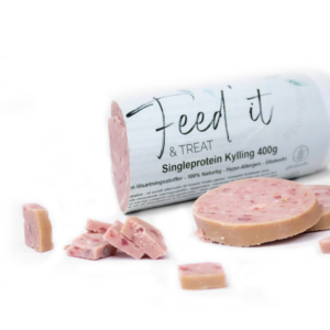 Feed'it & Treat Singleprotein Kylling 400g Lækre hunde godbidder