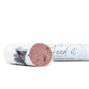Feed'it & Treat Singleprotein Lam 400g Lækre hunde godbidder