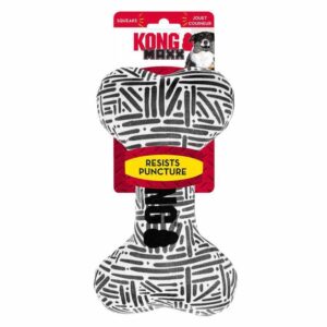 KONG Maxx Bone. Stærkt legetøj til hunde. Stærk holdbar bamse til hunde