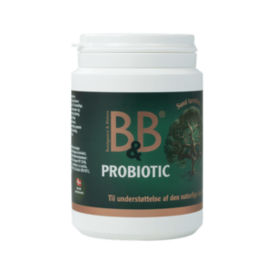 B&B Probiotic som er et bredspektret probiotica kosttilskud til hunde
