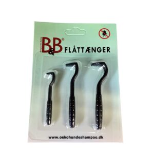 B&B flåttænger. Produkt til at fjerne flået. Dansk produceret produkt.