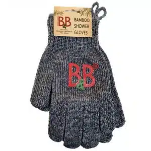 B&B Bambus vaskehandsker. Dansk produceret. Miljøvenlige