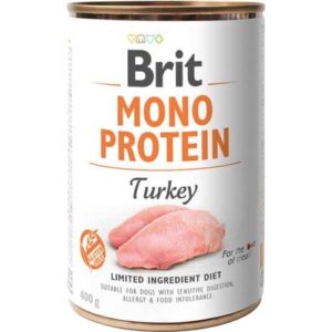 Mono Protein Turkey vådfoder til hunde