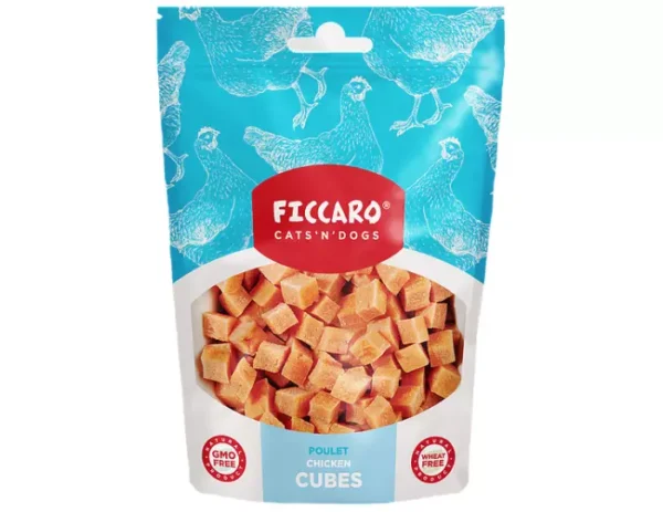 Ficcaro Chicken Cubes lækre hunde godbidder