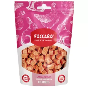Ficcaro Rabbit & Chicken Cubes lækre godbidder