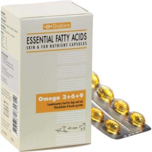 Omega 3+6+9 kosttilskud. Til alle hunde racer