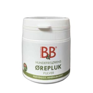 B&B Mineralbaseret Ørepluk Pulver er et 100% naturligt mineralprodukt