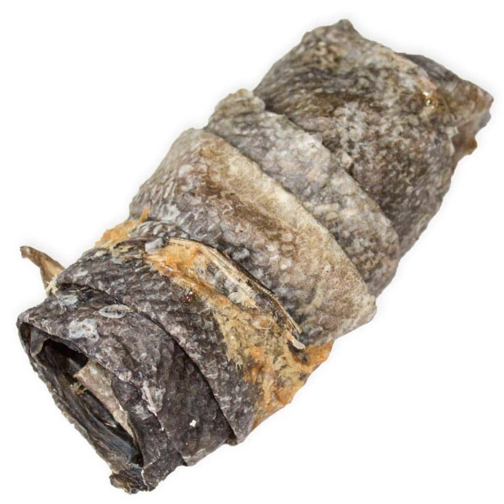 Snack'it Torskeskindsruller. Lækre torskeskindsruller 100% naturlige godbidder. Torskekød er fedtfattigt og indeholder omega3 fedtsyre