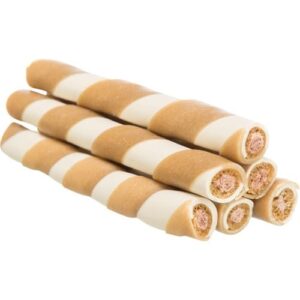 Trixie Chewing Roll med Kyllinge-fyld fra Trixie. Lækre hunde godbidder.