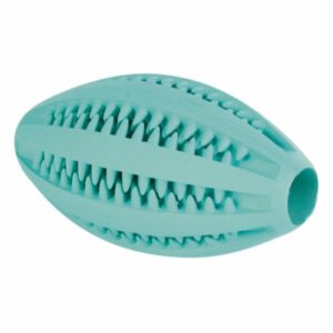 Trixie Dental Mintfresh Rugby Bold - Tandrensende med smag af mynte