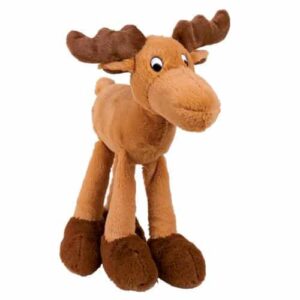 Trixie Hundelegetøjs Bamse Elg er en charmerende og blød hundelegetøjsbamse
