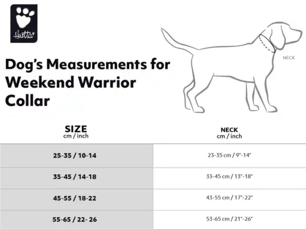 Hurtta Weekend Warrior hunde halsbånd