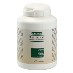 Diafarm Kanavit calcium & spormineraler - 350stk.