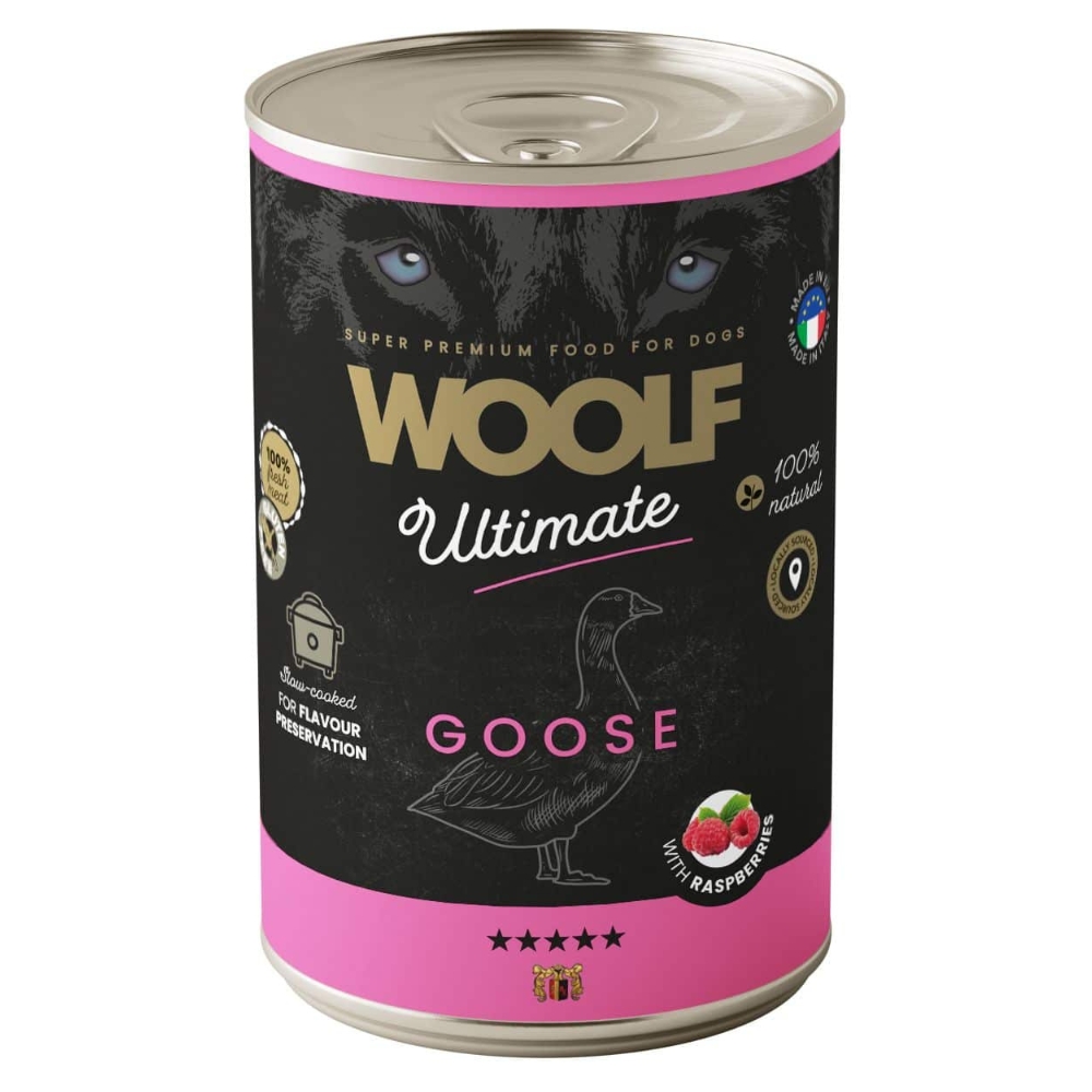 Woolf Ultimate Goose dåsemad, 400g