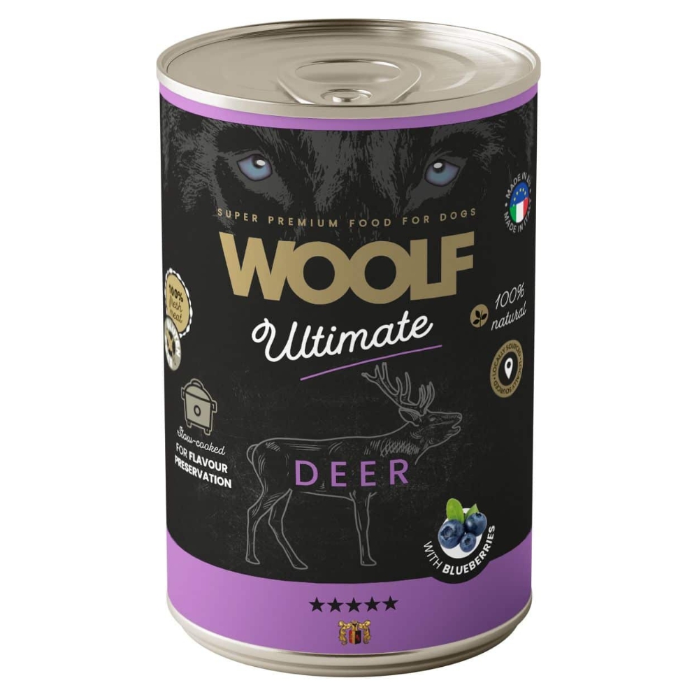 Woolf Ultimate Vådfoder Hjort