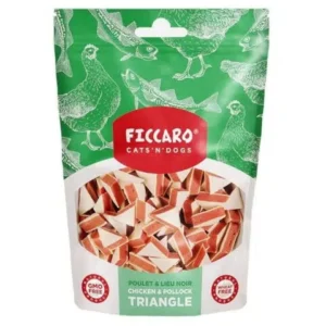Ficcaro Chicken & Pollock Triangle 100g