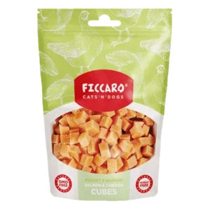 Ficcaro Salmon & Chicken Cubes 100g