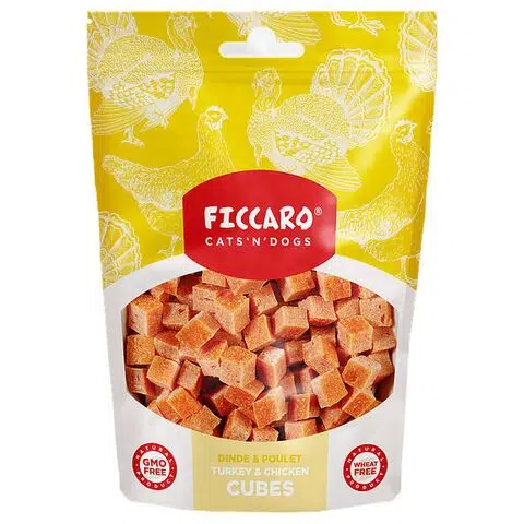 Ficcaro Turkey & Chicken Cubes 100g