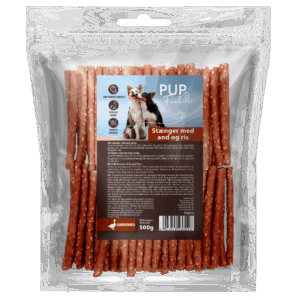 PupFuel – Stænger med and og ris 500 g