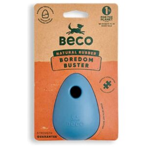 Beco Natural Rubber Kedsomhedsbold – aktivitetsbold i naturgummi med hulrum til godbidder