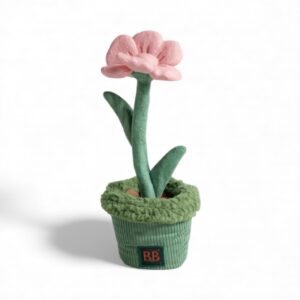 Pawtanic Garden Blomst aktiveringslegetøj – dekorativ snuseplante til hunde med lommer og skjulesteder.