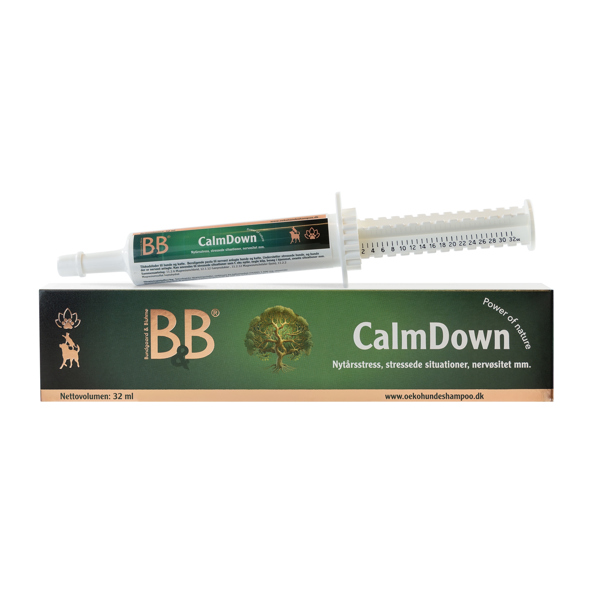 B&B Calm Down, Til hund og kat, 32 ml