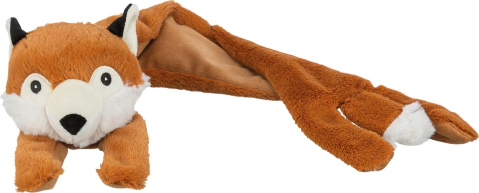 Plush legetøj til hunde Trixie Polyester plys Papir Crunch Ræv 50 cm