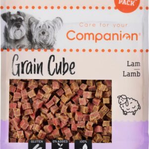 Companion Lamb Grain – små, bløde hundegodbidder med lam i 500 g pose, gluten- og sukkerfri