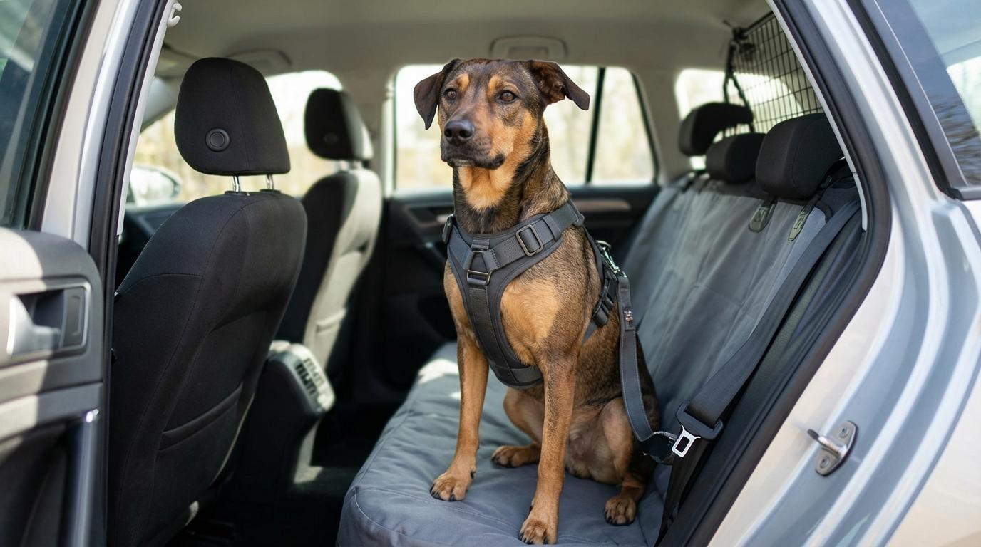 hund i bilen udstyr