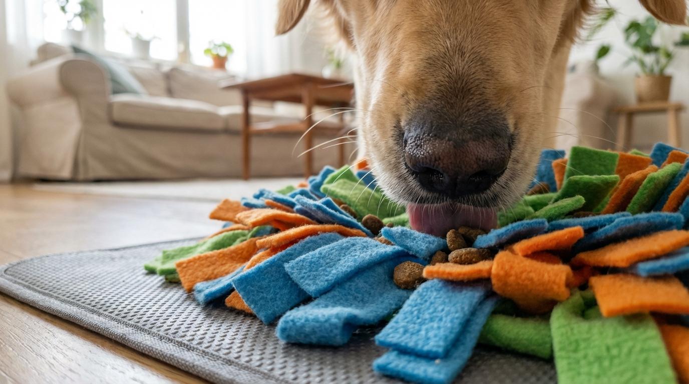 snusemåtte hund guide