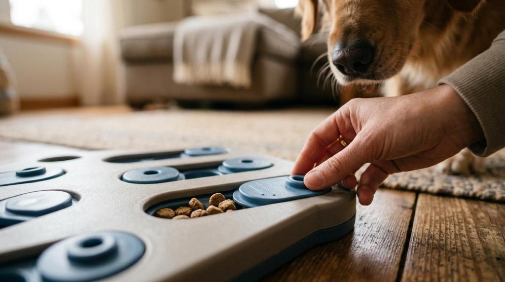intelligenslegetøj hund