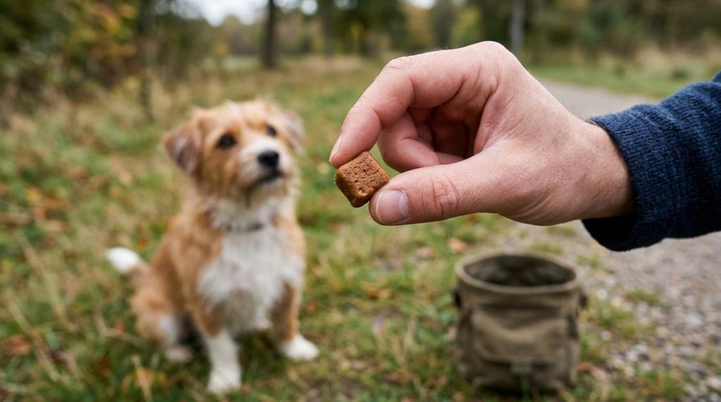 træningsgodbidder hund