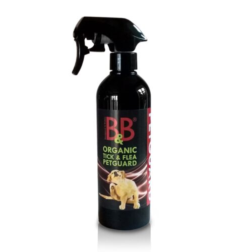 B&B Tick & Flea Pet Guard. Dansk produceret produkt. Effektivt mod lopper og flåter.