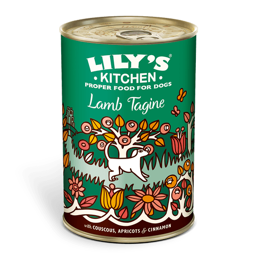 Lily's Kitchen vådfoder til hunden med lam. 400 gram luksus premium vådfoder til din hund.