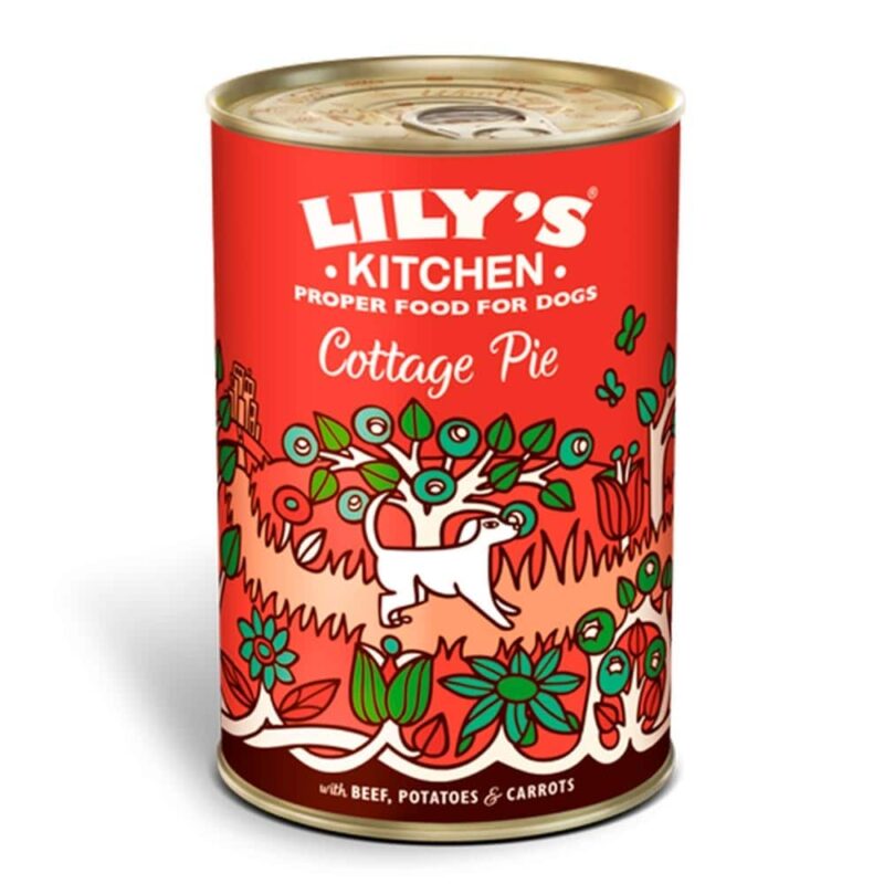 Lily's Kitchen vådfoder til hunden med oksekød. 400 gram luksus premium vådfoder til din hund.
