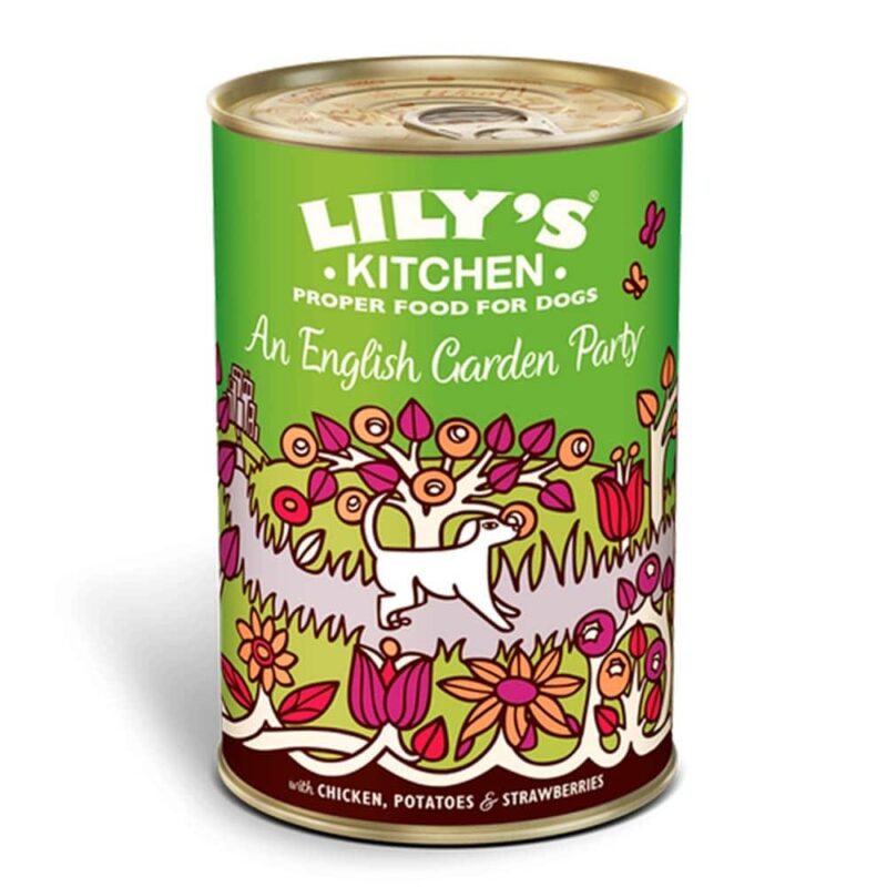 Lily's Kitchen vådfoder til hunden med kylling. 400 gram luksus premium vådfoder til din hund.