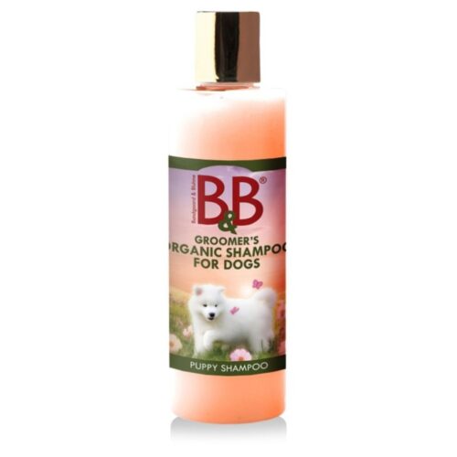 B&B økologisk Puppy Shampoo. Dansk produceret produkt.