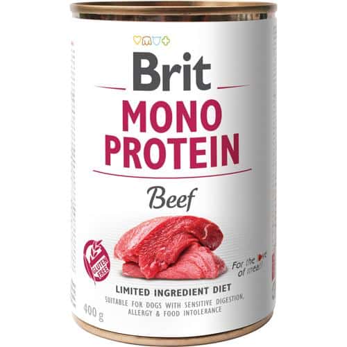 Brit Mono Protein Beef vådfoder til hunde