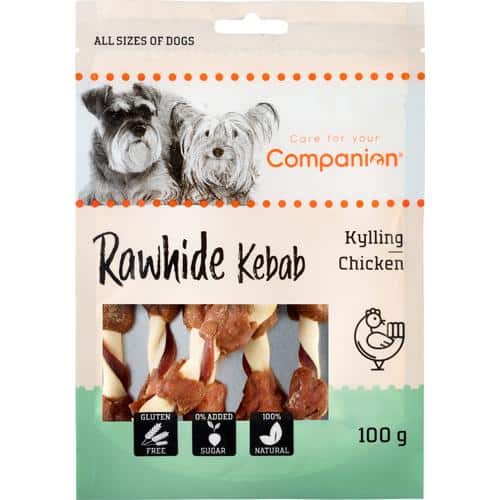 Companion Rawhide Kebab. Hunde godbidder